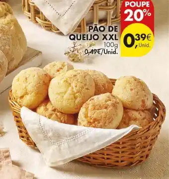 Pingo Doce Pão de queijo xxl promoção