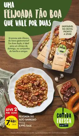 Pingo Doce Feijoada do alto barro promoção