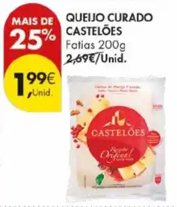 Pingo Doce Queijo curado castelões fatias promoção