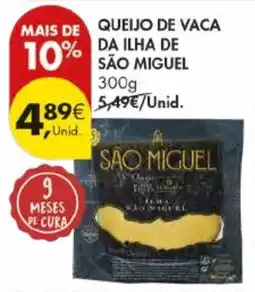 Pingo Doce Queijo de vaca da ilha de são miguel promoção