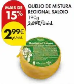 Pingo Doce Queijo de mistura regional saloio promoção