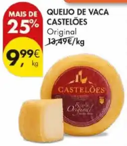 Pingo Doce Queijo de vaca casteloes promoção