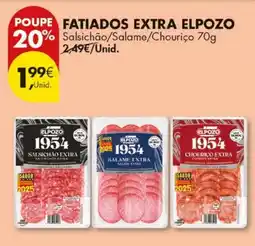 Pingo Doce Fatiados extra elpozo promoção