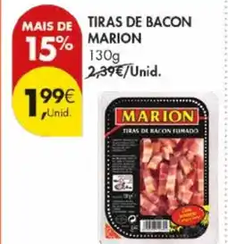 Pingo Doce Tiras de bacon marion promoção