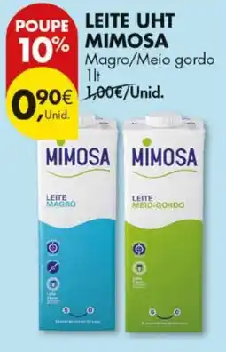 Pingo Doce Leite uht mimosa promoção