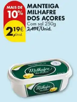 Pingo Doce Manteiga milhafre dos açores com sal promoção
