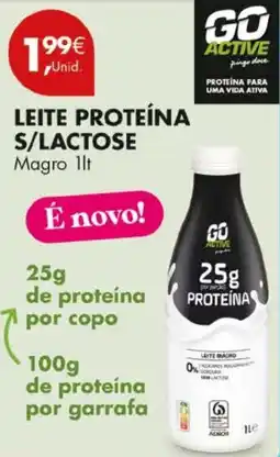 Pingo Doce Leite proteína s/lactose promoção