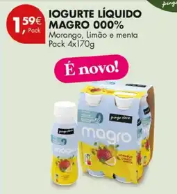 Pingo Doce Iogurte líquido magro 000% promoção