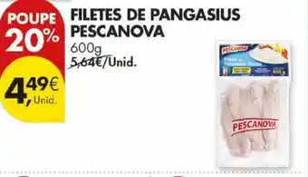 Pingo Doce Filetes de pangasius pescanova promoção