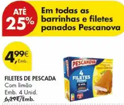 Pingo Doce Filetes de pescada promoção