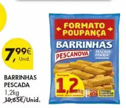 Pingo Doce Barrinhas pescada promoção