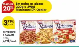 Pingo Doce Dr. oetker pepperoni e salame promoção