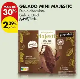 Pingo Doce Gelado mini majestic promoção