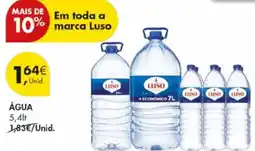 Pingo Doce Água luso promoção