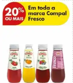 Pingo Doce Em toda a marca Compal Fresco promoção