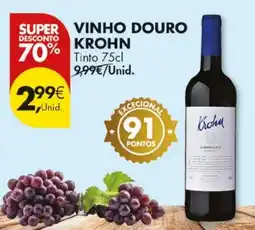 Pingo Doce Vinho douro krohn tinto promoção