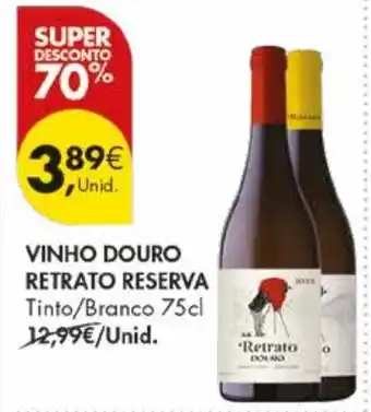 Pingo Doce Vinho douro retrato reserva promoção