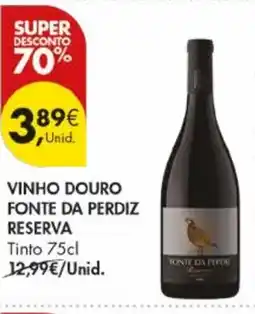 Pingo Doce Vinho douro fonte da perdiz reserva promoção