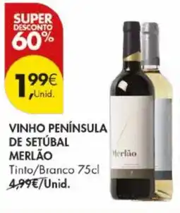 Pingo Doce Vinho península de setúbal merlão promoção