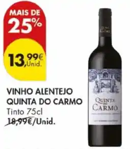 Pingo Doce Vinho alentejo quinta do carmo promoção