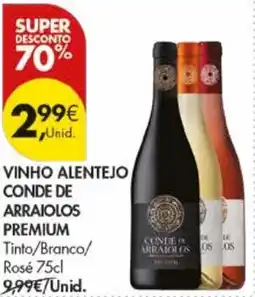 Pingo Doce Vinho alentejo conde de arraiolos premium promoção