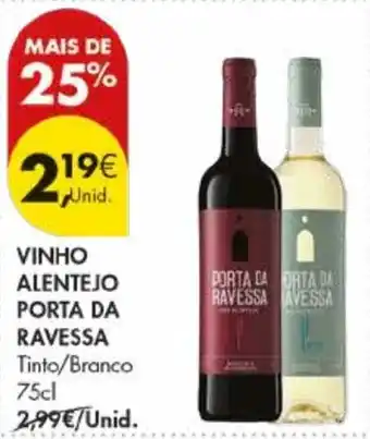 Pingo Doce Vinho alentejo porta da ravessa promoção