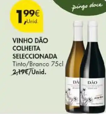 Pingo Doce Vinho dão colheita seleccionada promoção