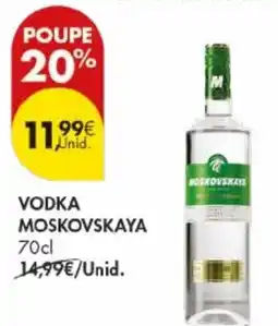 Pingo Doce Vodka moskovskaya promoção