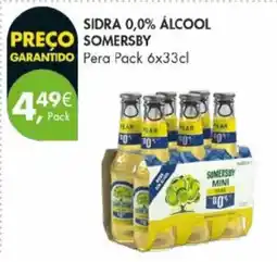 Pingo Doce Sidra 0,0% álcool somersby promoção