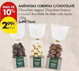 Pingo Doce Amendoas cobertas c/chocolate promoção