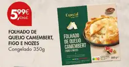 Pingo Doce Folhado de queijo camembert figo e nozes promoção