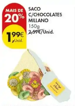 Pingo Doce Saco c/chocolates millano promoção
