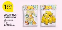 Pingo Doce Coelhinhos/ pintainhos chocolate promoção
