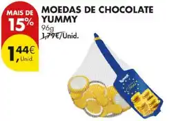 Pingo Doce Moedas de chocolate yummy promoção
