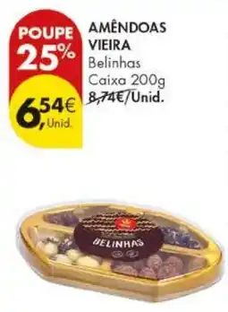 Pingo Doce Amendoas vieira promoção