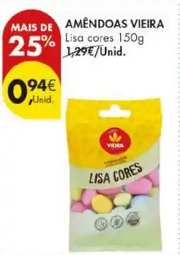 Pingo Doce Amendoas vieira promoção