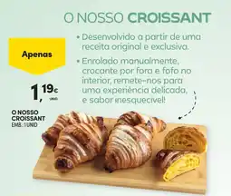 Continente O nosso croissant promoção