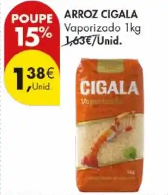 Pingo Doce Arroz cigala Vaporizado promoção