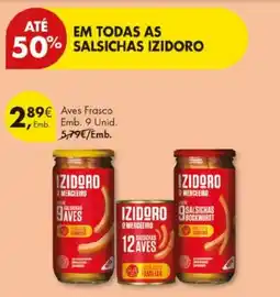 Pingo Doce Izidoro aves frasco promoção