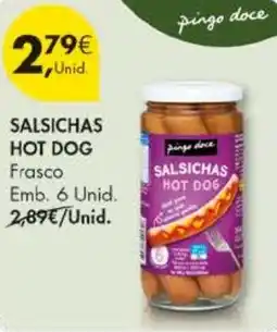 Pingo Doce Salsichas hot dog promoção