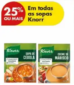 Pingo Doce Em todas as sopas Knorr promoção