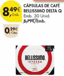 Pingo Doce Cápsulas de café bellissimo delta q promoção