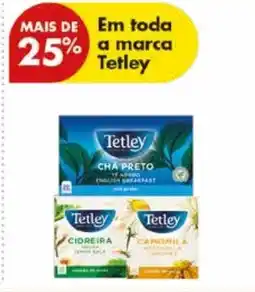 Pingo Doce Em toda a marca Tetley promoção