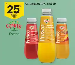 Continente Na marca compal fresco promoção