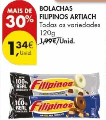 Pingo Doce Bolachas filipinos artiach promoção