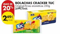 Pingo Doce Bolachas cracker tuc promoção