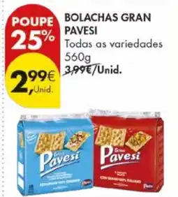 Pingo Doce Bolachas gran pavesi promoção
