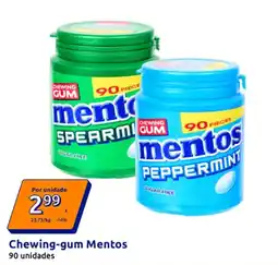 Action Chewing-gum Mentos promoção