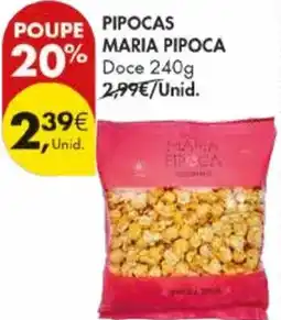 Pingo Doce Pipocas maria pipoca doce promoção