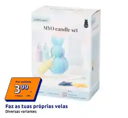 Action Faz as tuas próprias velas promoção